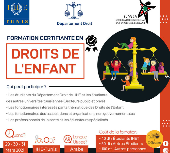 IHET - Formation Certifiante en droits de l’enfant